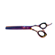 Ciseau amincisseur 27 dents "Dragon Rainbow" (13.97cm/5.5") - Droitier