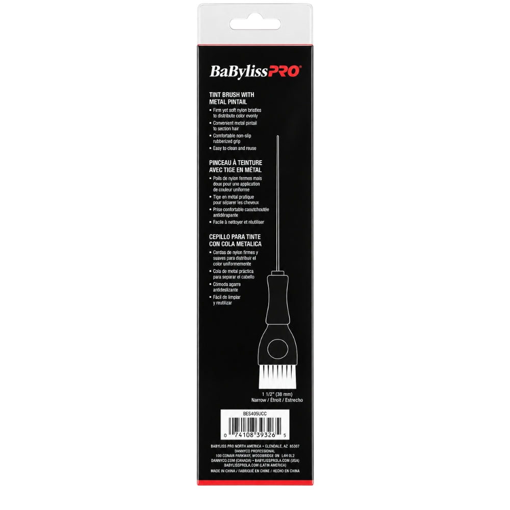 Tint Brush with Metal Pintail - Medium (38mm/1 1/2")