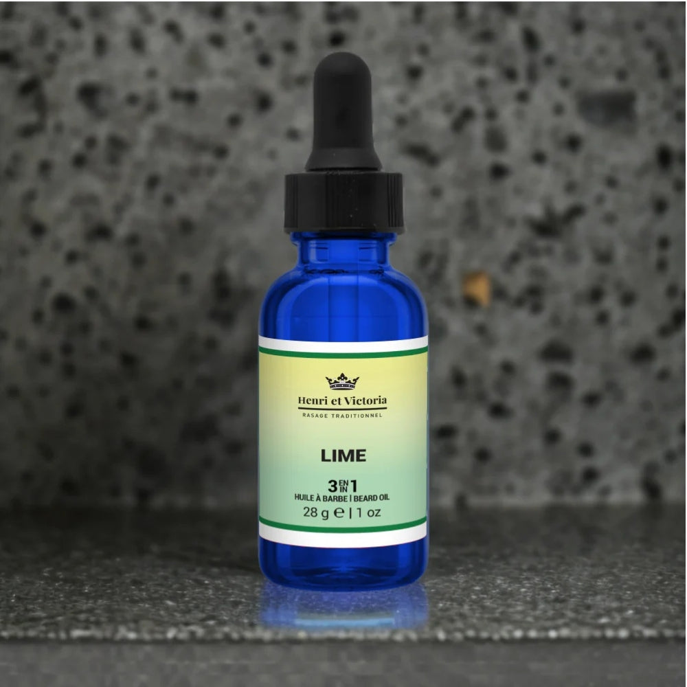 Lime 3 in 1 Beard Oil (28g/1.0oz)