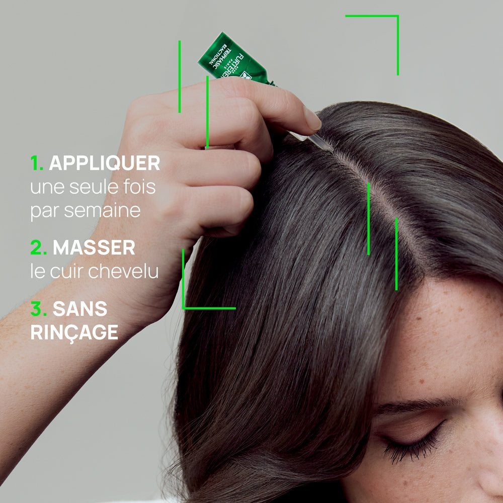 Cure antichute réactionnelle "Triphasic Reactional" ampoules - Stress, régime, fatigue (12x5.0ml/0.16oz)