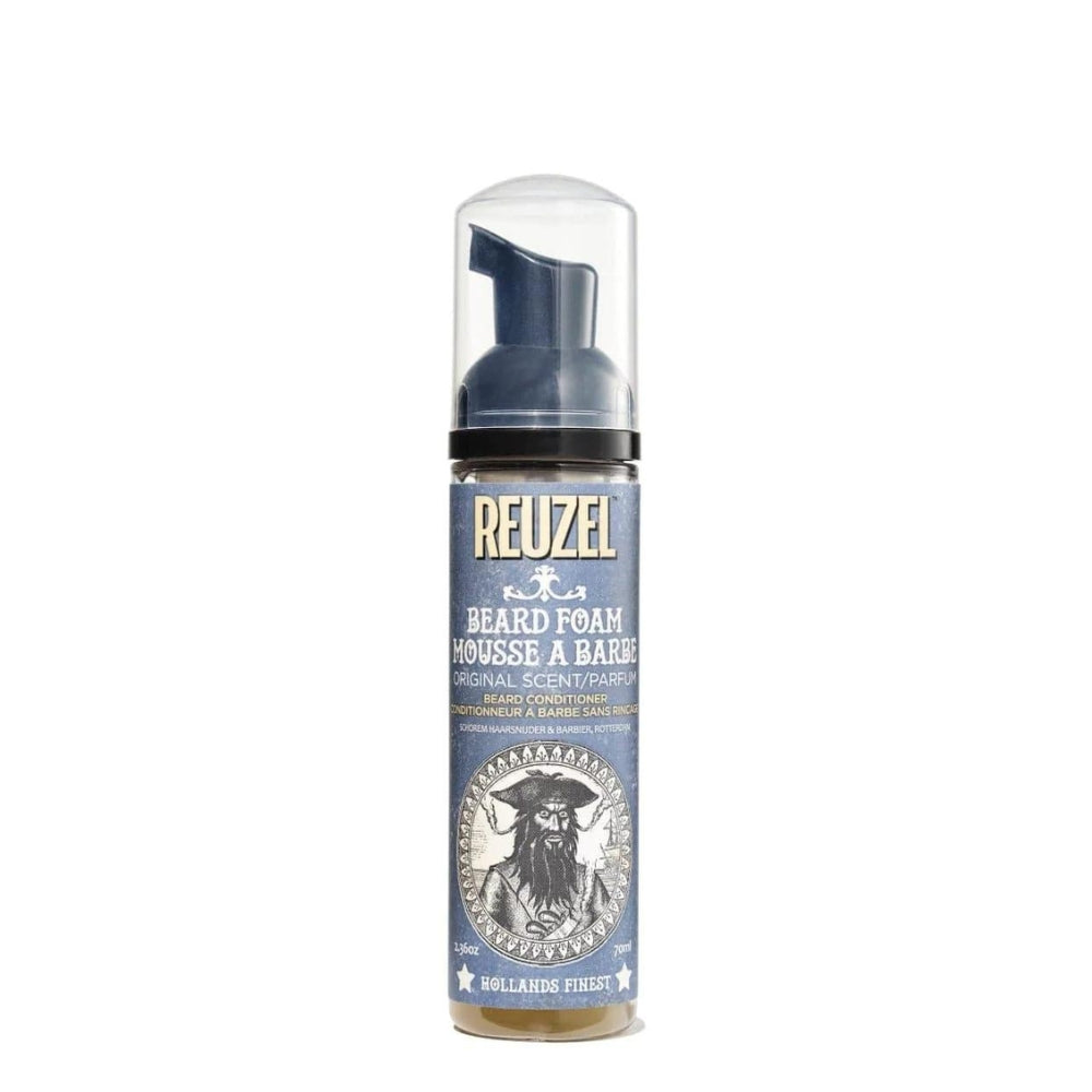 Revitalisant en mousse pour la barbe sans rinçage "Beard Foam" - Original (70ml/2.36oz)