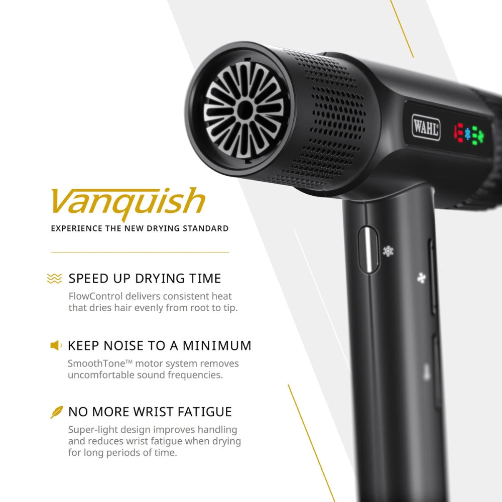 Séchoir avec moteur numérique "Vanquish" - Pour un séchage rapide et silencieux