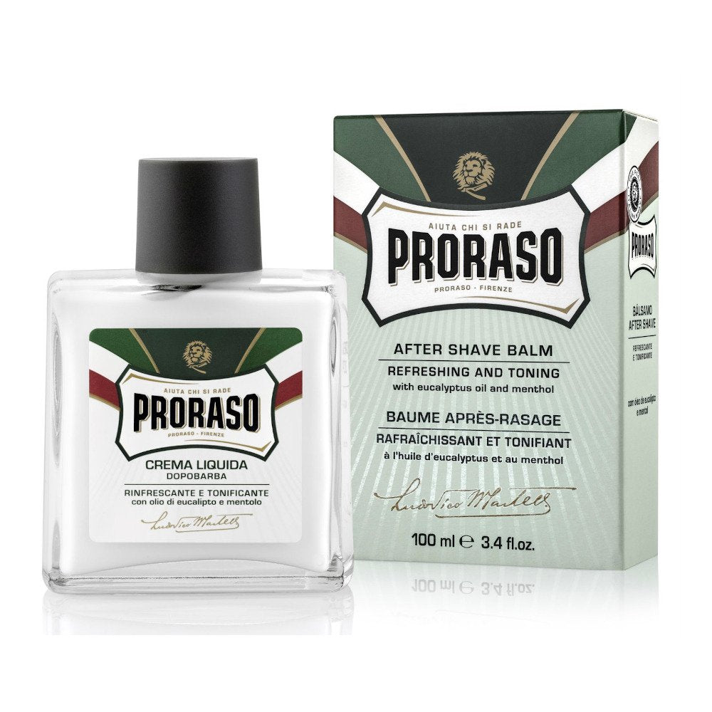 Baume après-rasage à l'huile d'eucalyptus et au menthol (100ml/3.4oz)