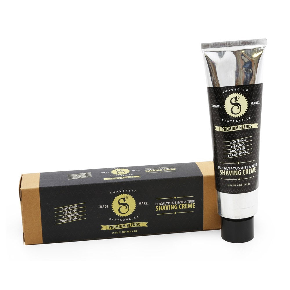 Premium Blends Shaving Cream - Eucalyptus Tea Tree  (113g/4,0oz)