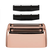 Tête et système de coupe de rechange FXRF2RG pour les rasoir à double grille "FoilFXF" - Or rose
