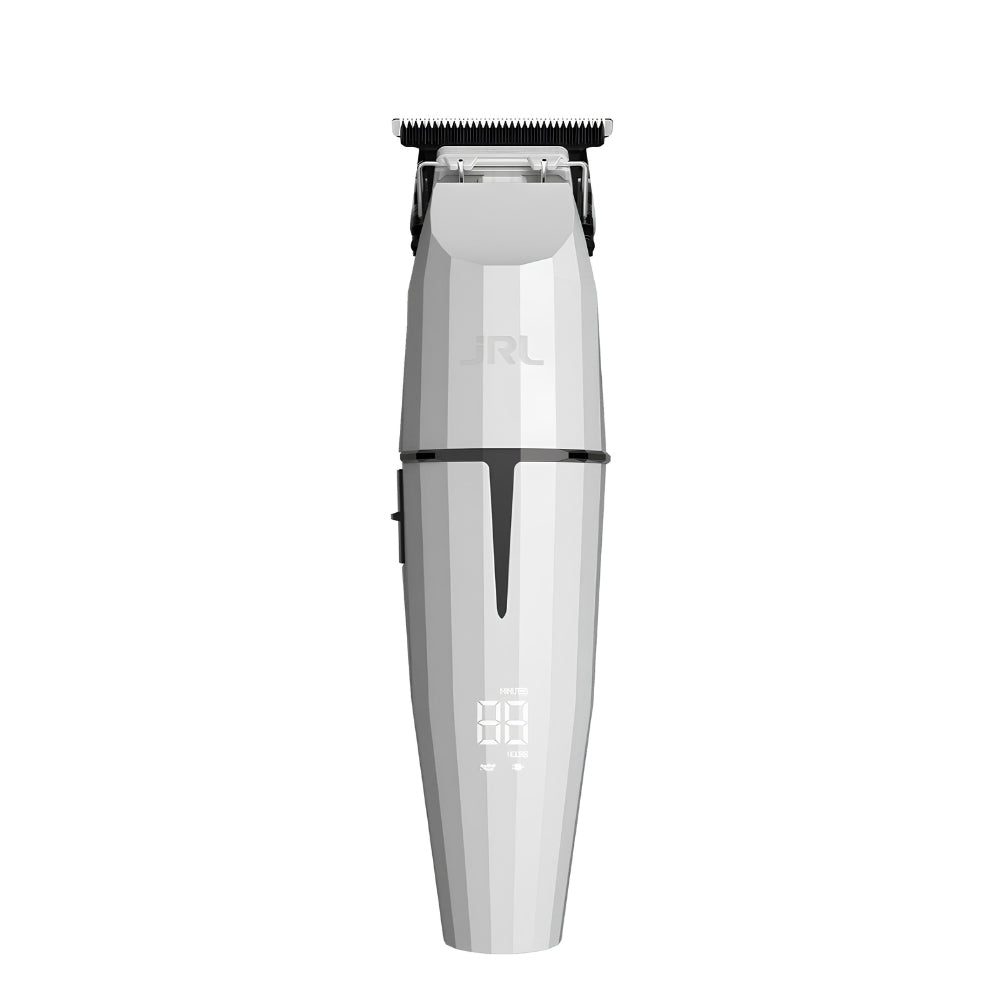 JRL Professional - Tondeuse de finition sans fil avec pile lithium-ion "ONYX GHOST 2020T-W Trimmer" - Blanc