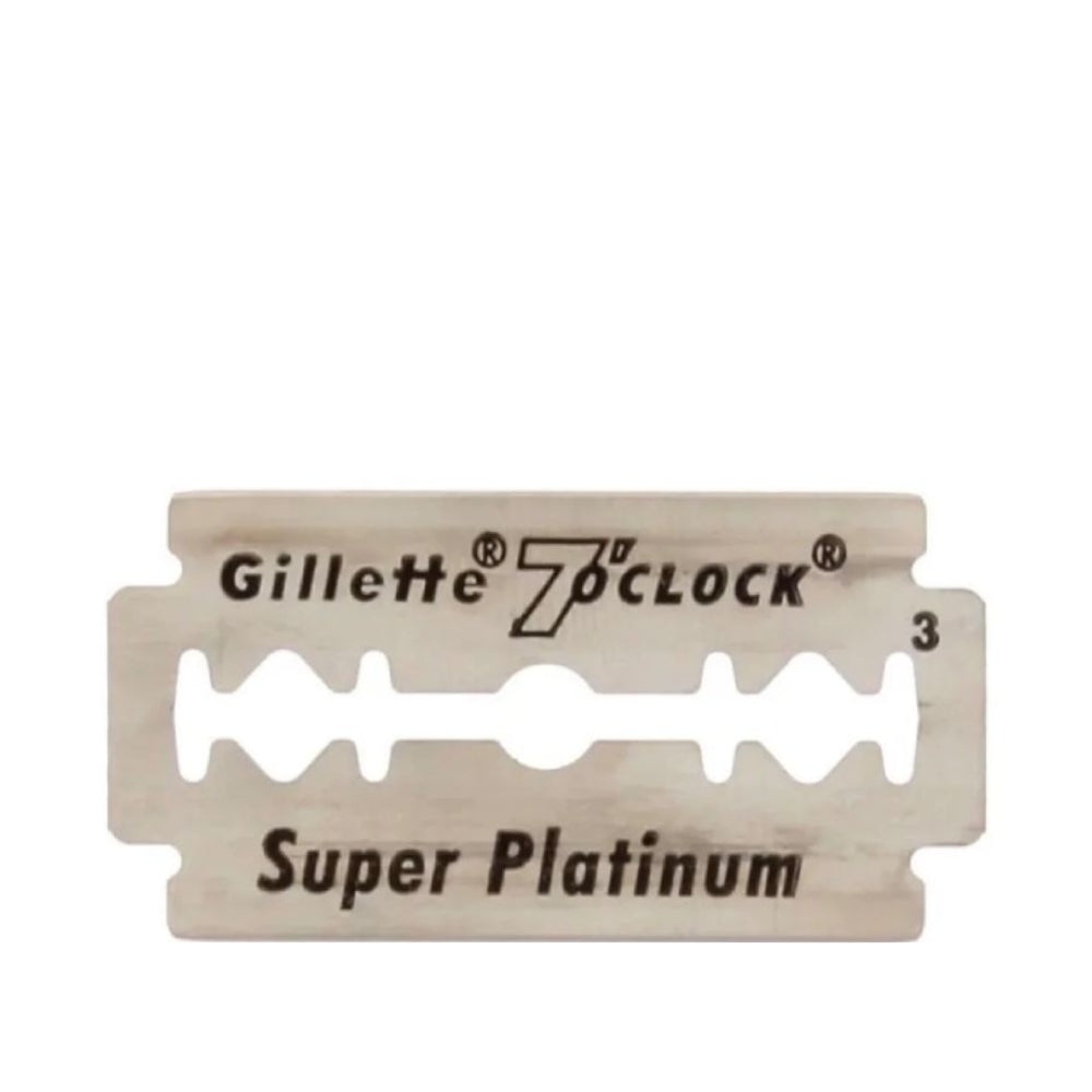 Lames de rasoir à double tranchant "7 O'Clock Super Platinum" (5 unités)