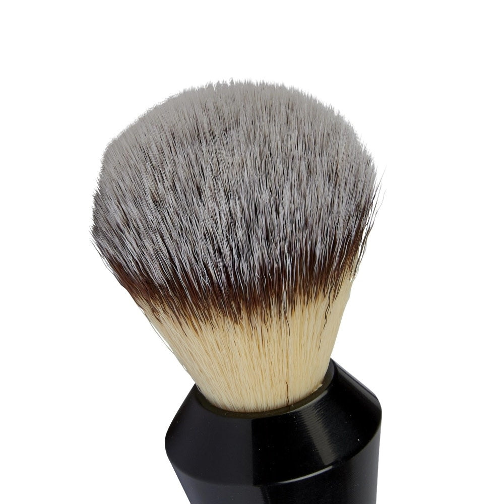Blaireau de rasage 100 % synthétique "Infinity Plus" Noir - Medium (22mm/0.87") - INF4
