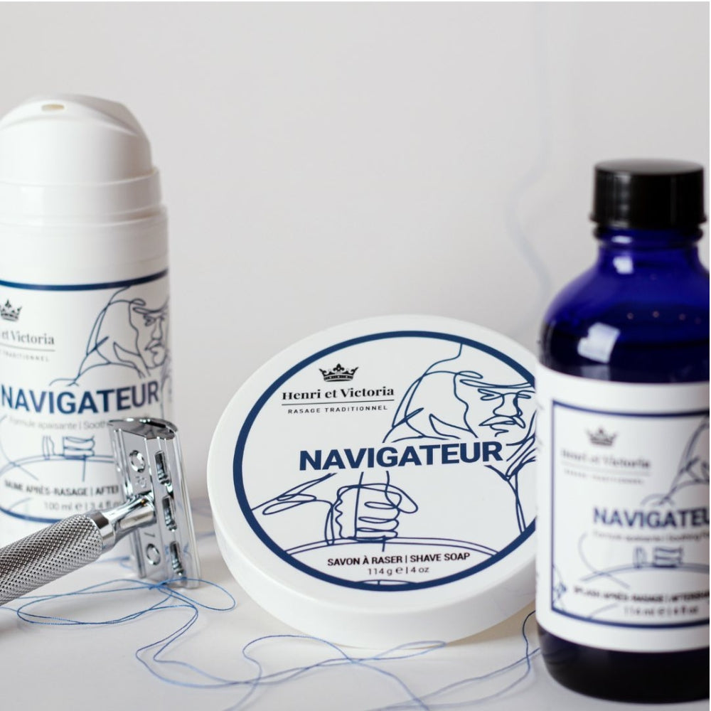 Navigateur vegan Shaving Soap (114g/4.0oz)