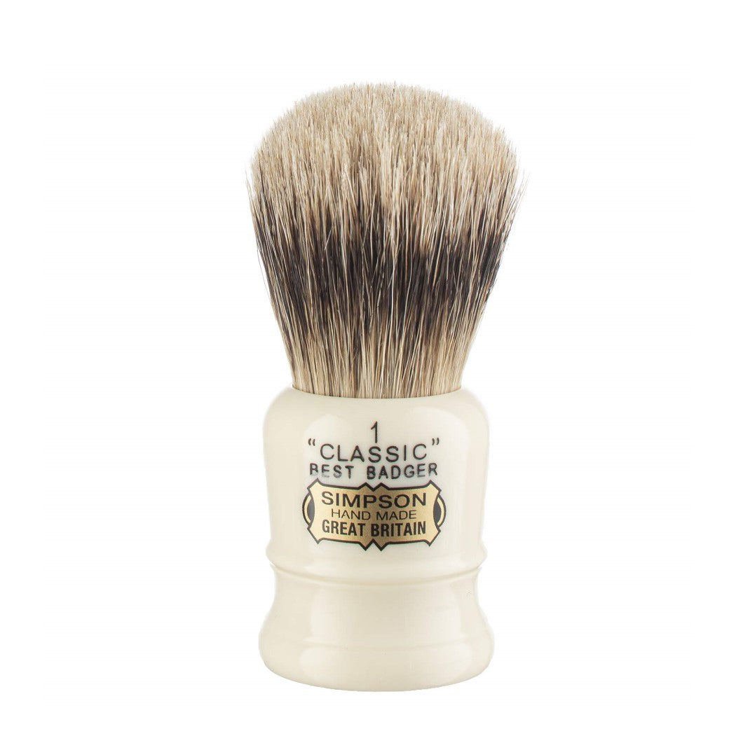 Blaireau - Classic CL1 "Best Badger" Ivoire - Medium (21mm/0.83")