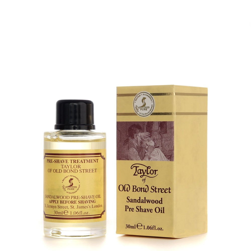 Huile de prérasage - Bois de santal (30ml/1.06oz)