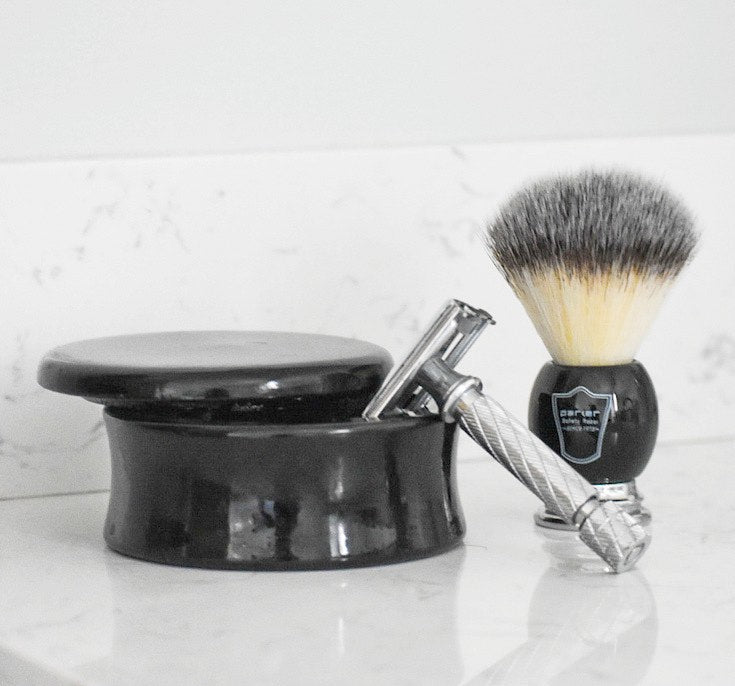87R Safety razor butterfly open - Chrome