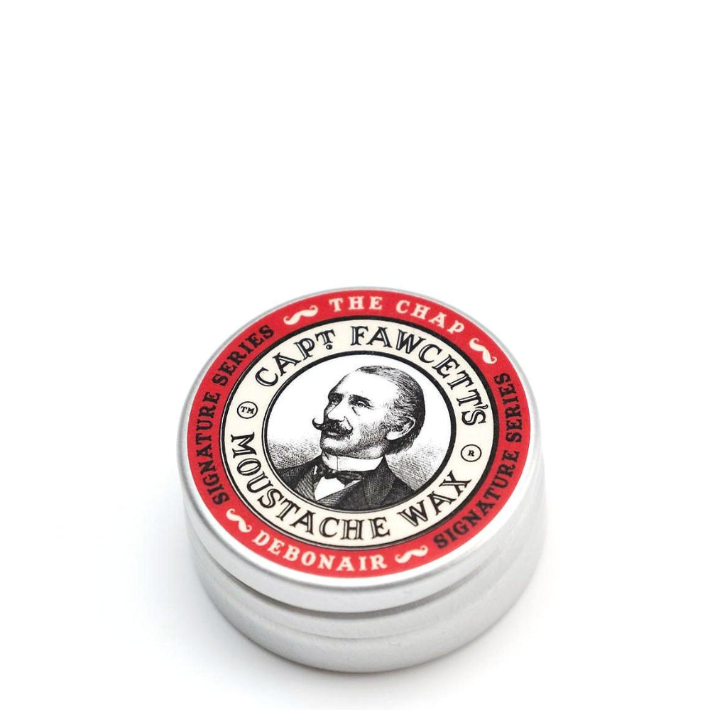Ensemble cire à moustache "The Chap" et peigne à moustache de poche pliable CF.87T  (15ml/0.5oz)