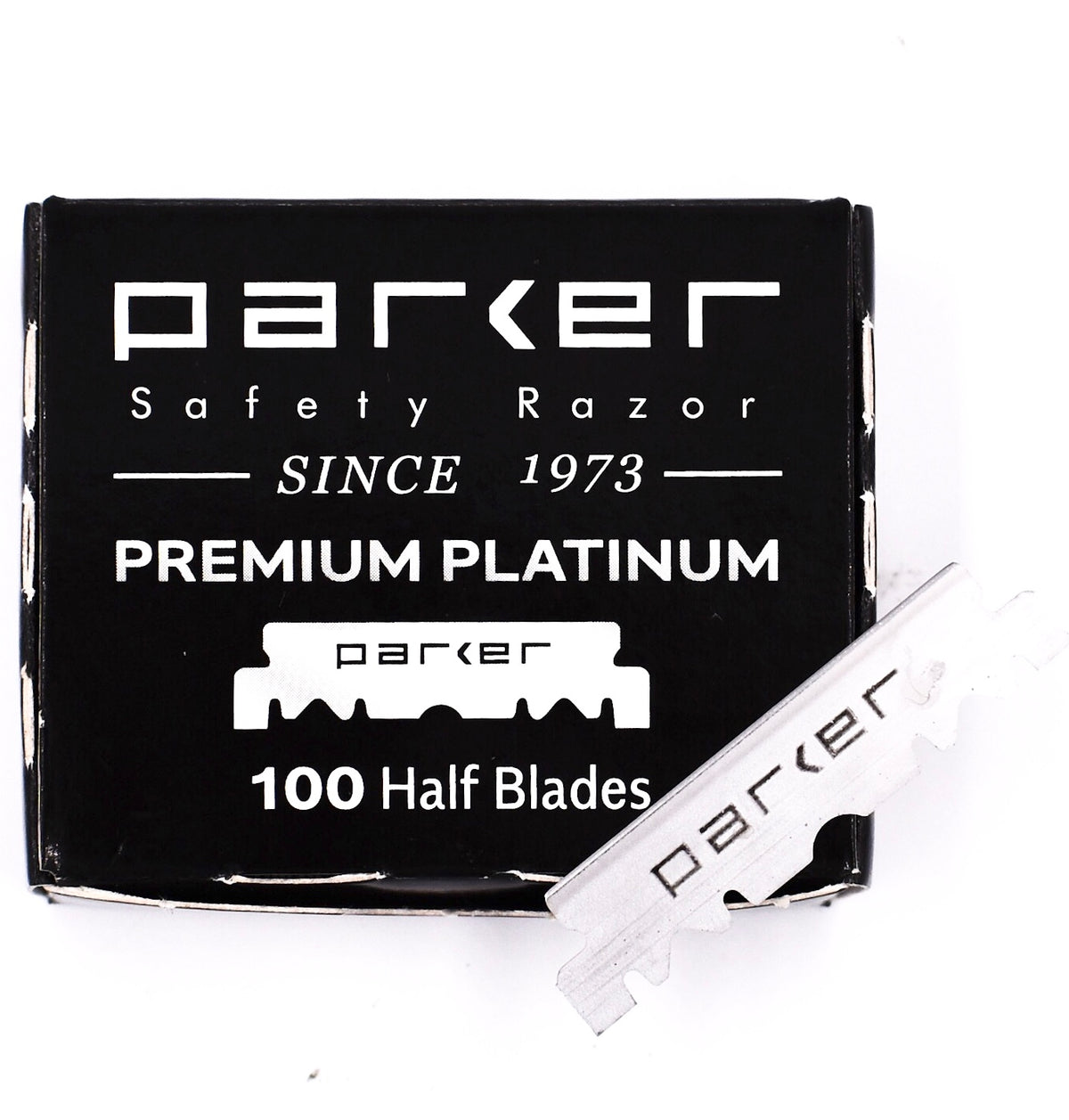 Premium Platinum half blades for Barber Razor (100 blades)