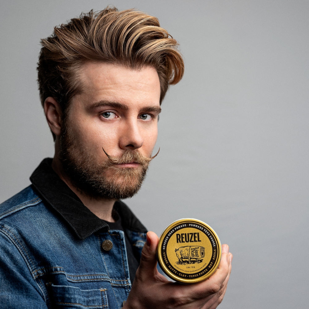 Pommade d'argile "Severed Head Pomade" - Tenue forte, fini mat (95.8g/3.38oz)