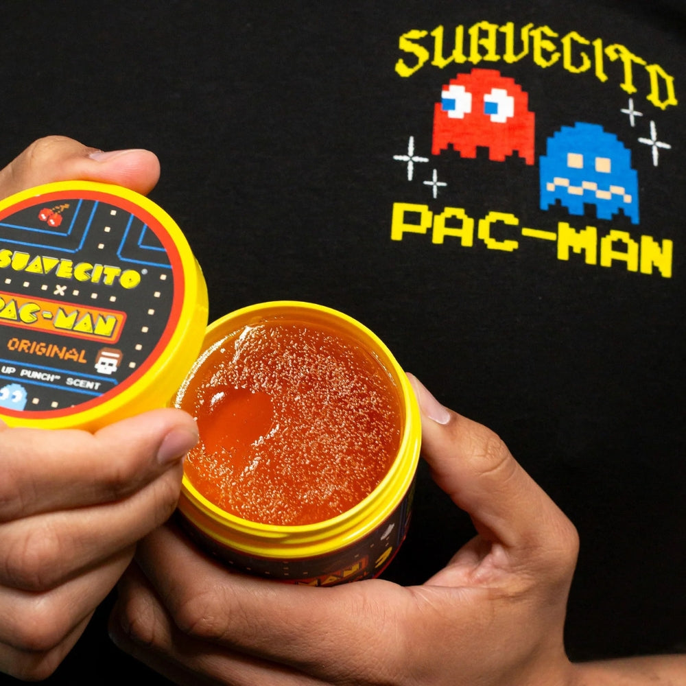 X Pac-Man - Original Hold Pomade Power Up Punch Edition - Medium Hold and Shine (113ml/4.0oz)