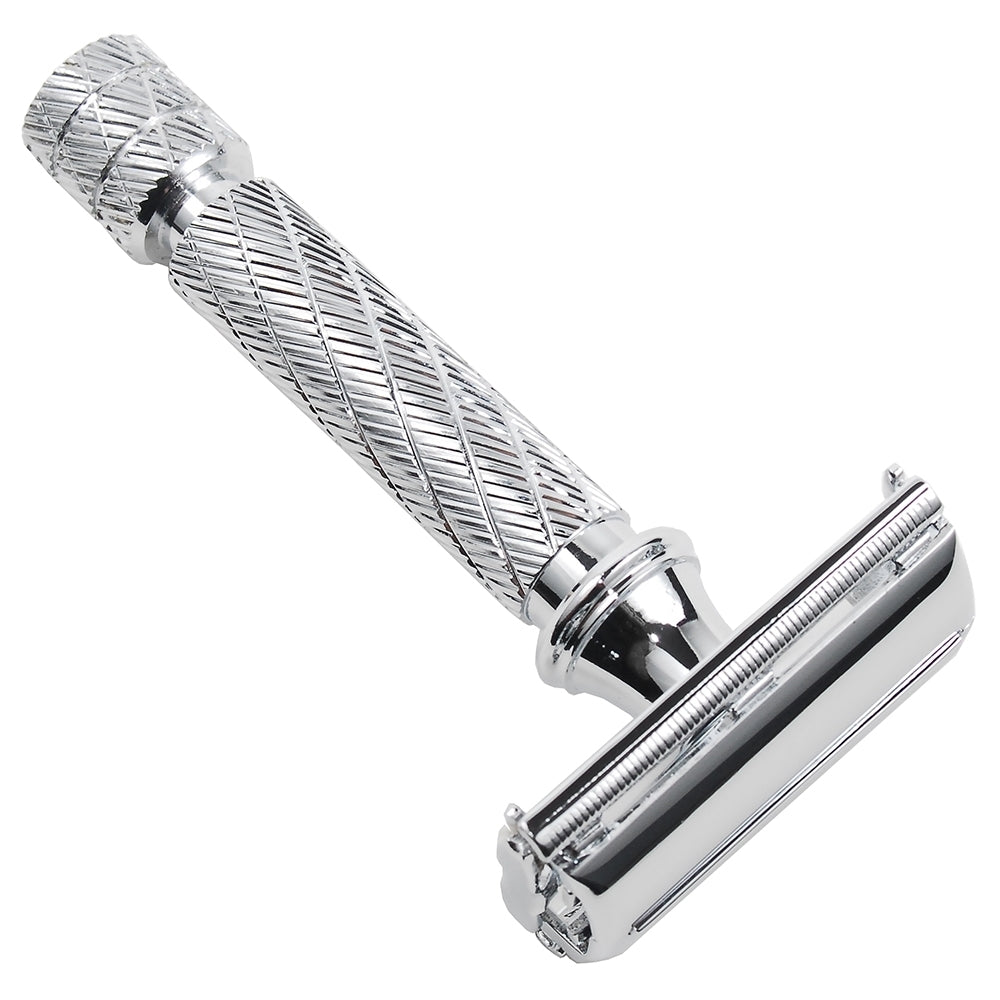 87R Safety razor butterfly open - Chrome