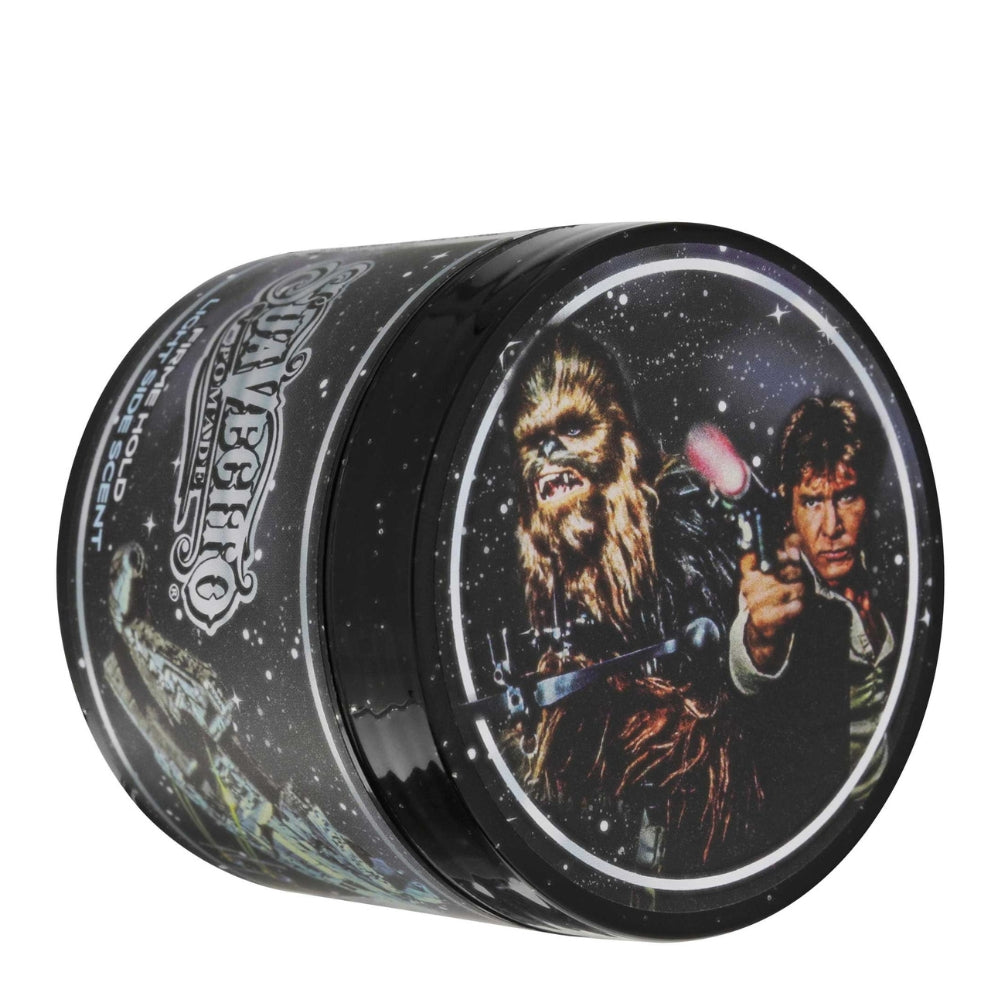 X Star Wars - Firme Strong Hold Pomade Han Solo & Chewbacca Light Side Edition - Strong Hold Medium Shine (118.3ml/4.0oz)