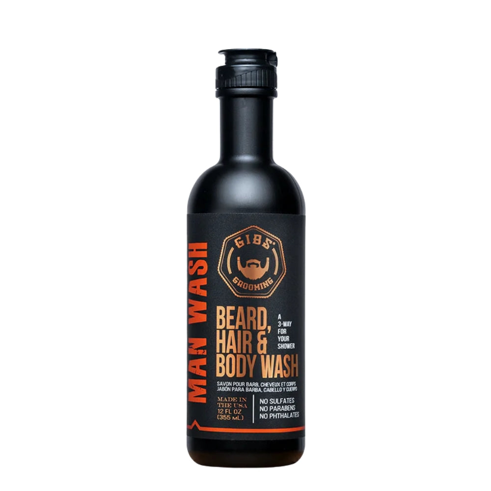 Savon à barbe, cheveux et corps "Man Wash BHB"