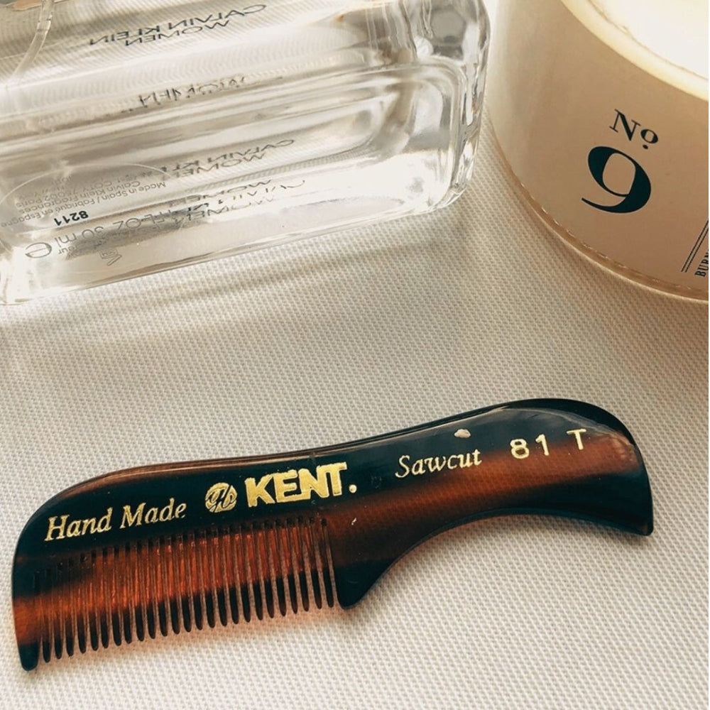 81T Beard And Moustache Comb, Fine (70mm/2.8")