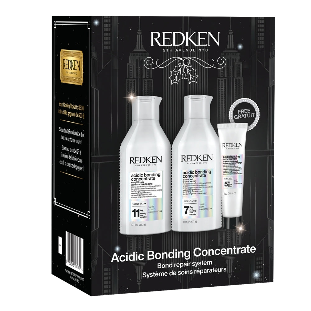 Duo soin réparateur de liaisons "Acidic Bonding Concentrate" (2x 300ml/10.1oz)