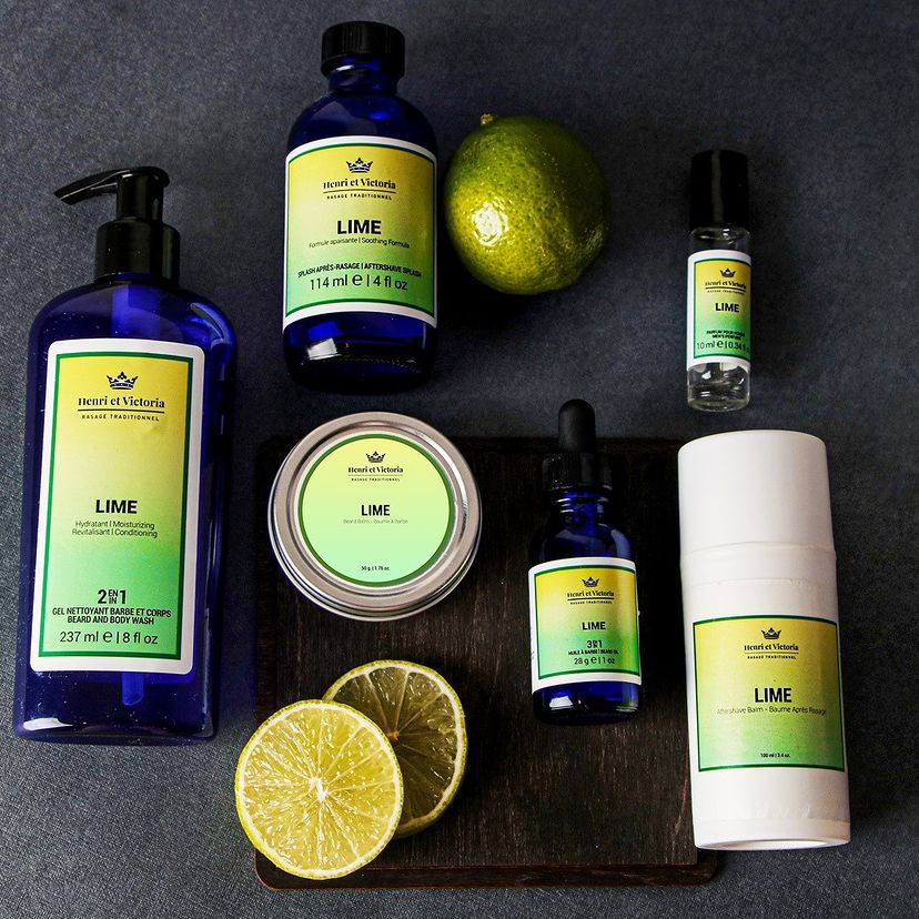 Lime 3 in 1 Beard Oil (28g/1.0oz)