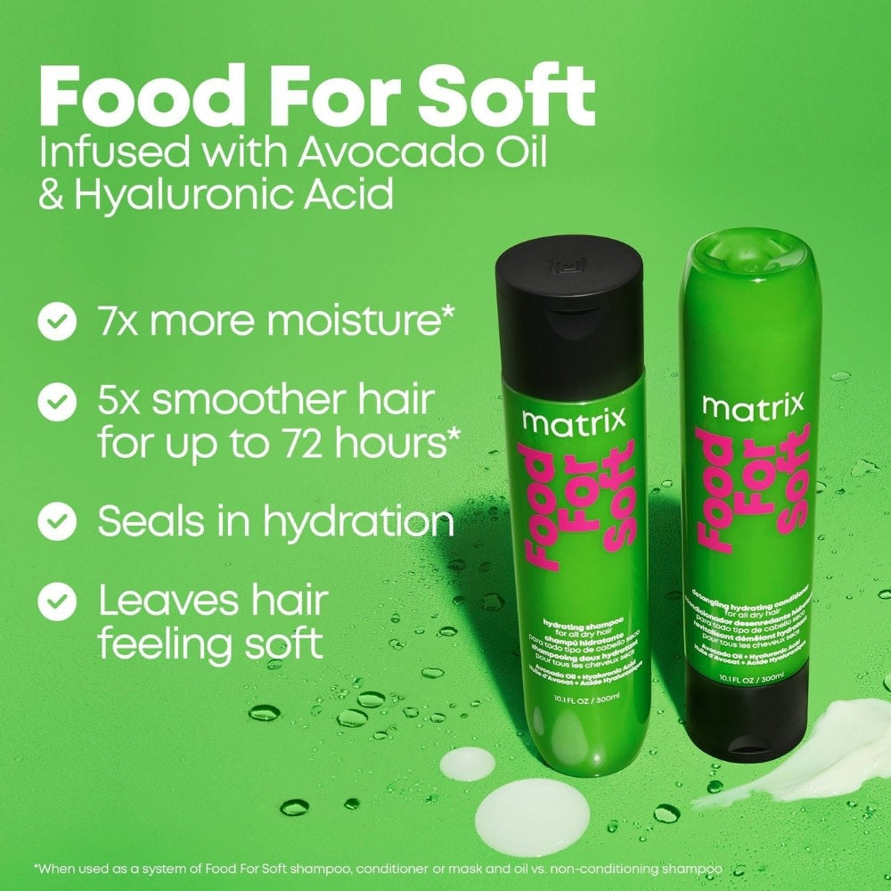 Revitalisant démêlant hydratant "Food For Soft"