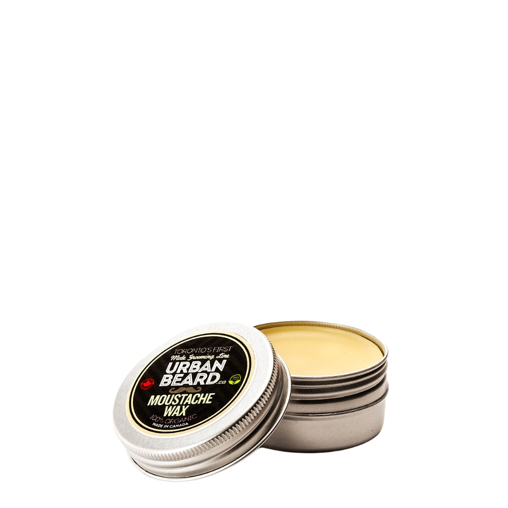 Cire a moustache à base de cire de carnauba 100% biologique (30ml/1.0oz)