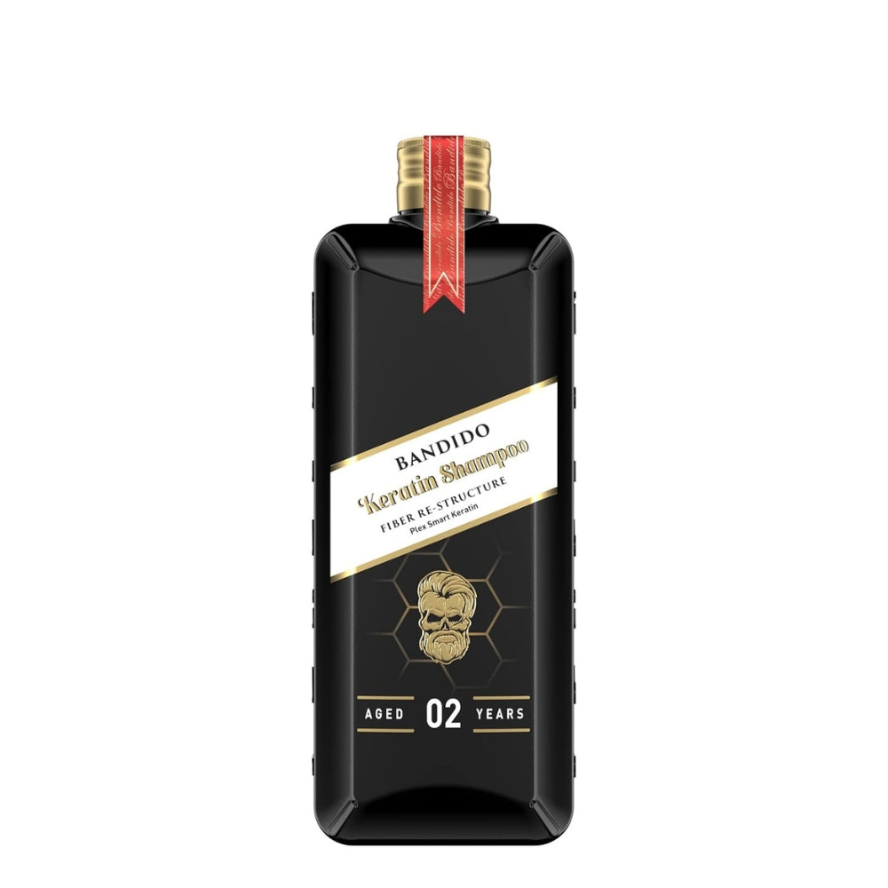 Shampoing restructurant à la kératine "Keratin Shampoo" - Pour tous types de cheveux (350ml/11.8oz)