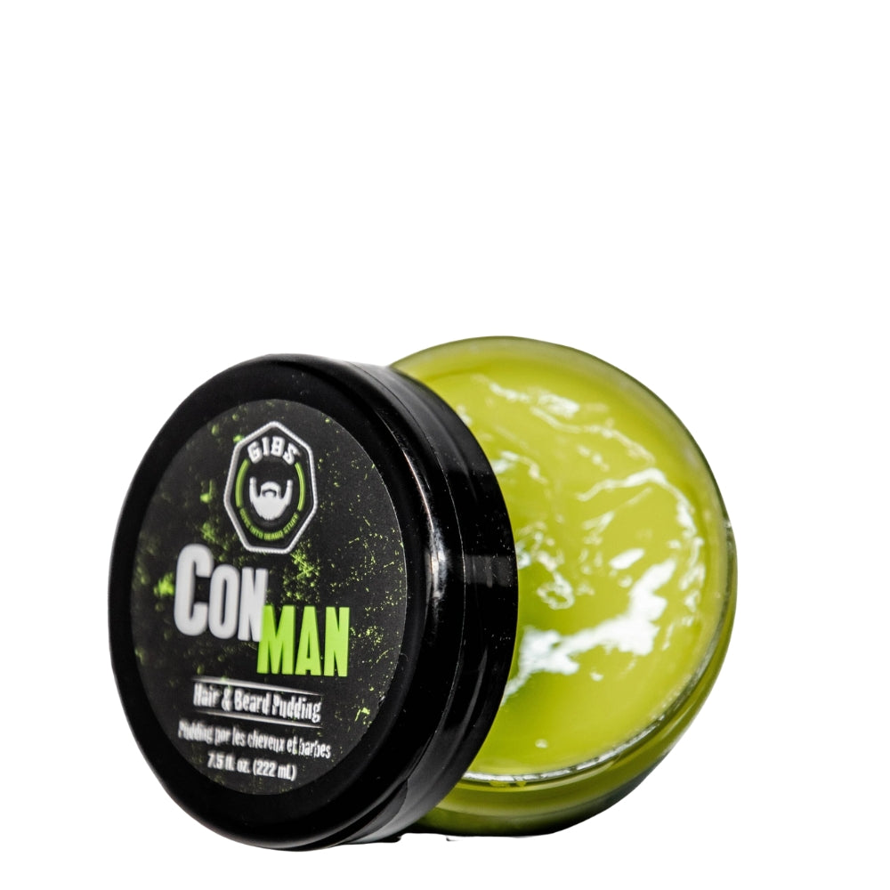 Pudding hydratant barbe et cheveux "Con Man" (222ml/7.5oz)