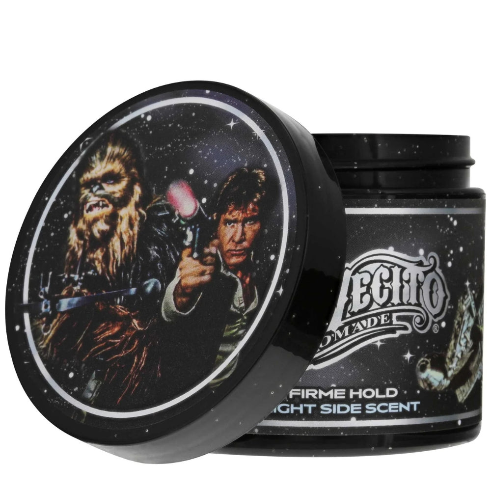 X Star Wars - Firme Strong Hold Pomade Han Solo & Chewbacca Light Side Edition - Strong Hold Medium Shine (118.3ml/4.0oz)
