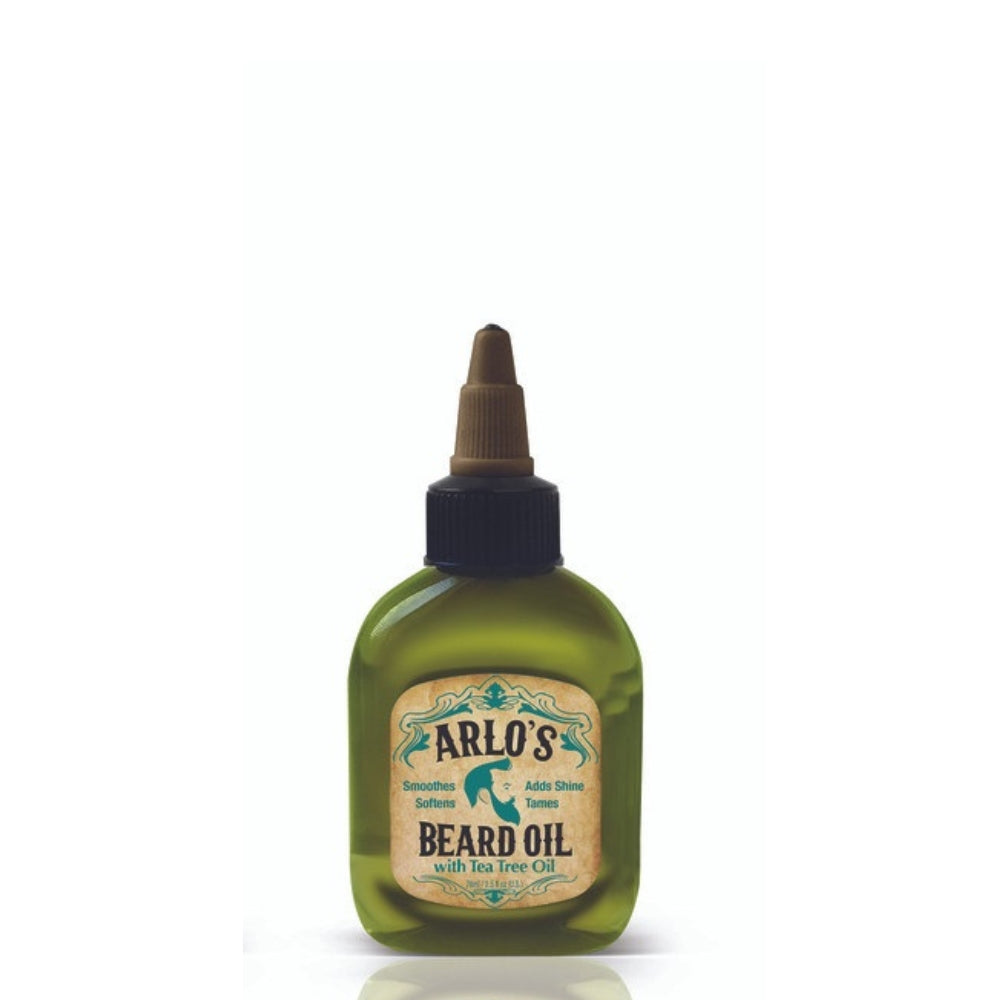 Huile à barbe avec de l'huile d'arbre de thé (75ml/2.5oz)