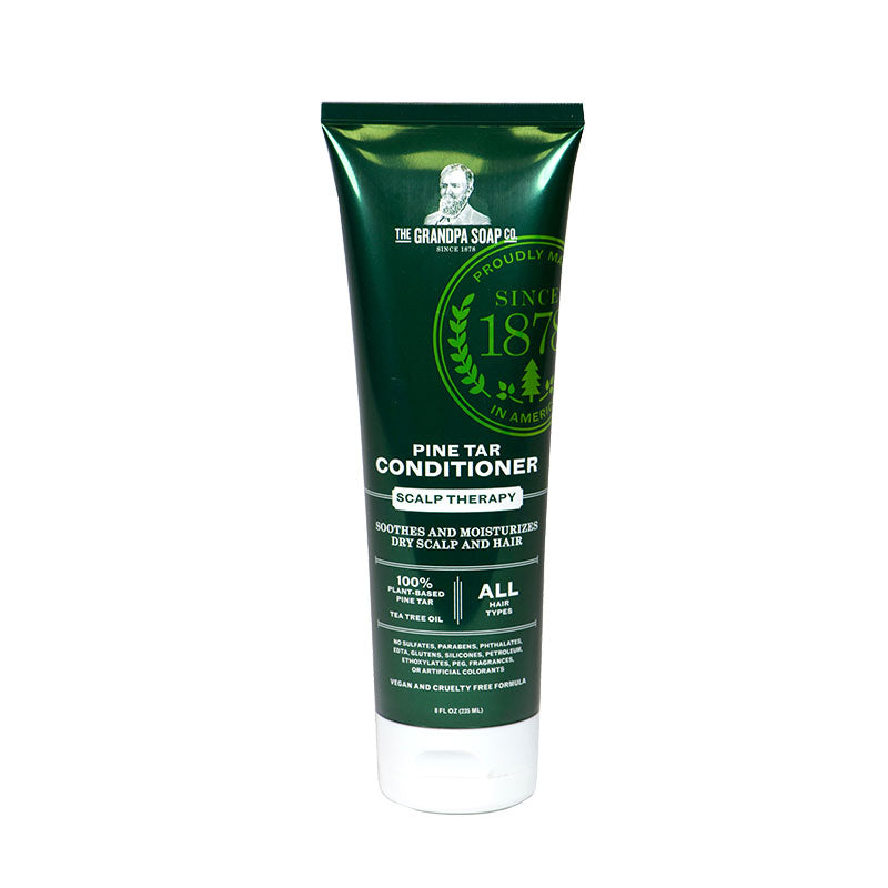 Pine Tar Conditioner Scalp Therapy soothes and moisturizes - For dry scalp and hair (235ml/8.0oz)