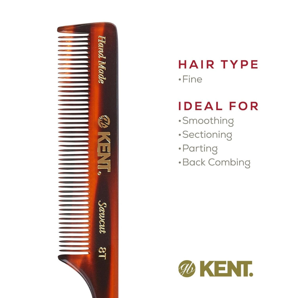 8T Tail Comb, Fine (200mm/7.9")
