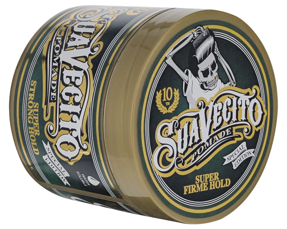 Pommade "Super Firme Hold Pomade" 10e anniversaire - Tenue super forte brillance moyenne (118.3ml/4.0oz)