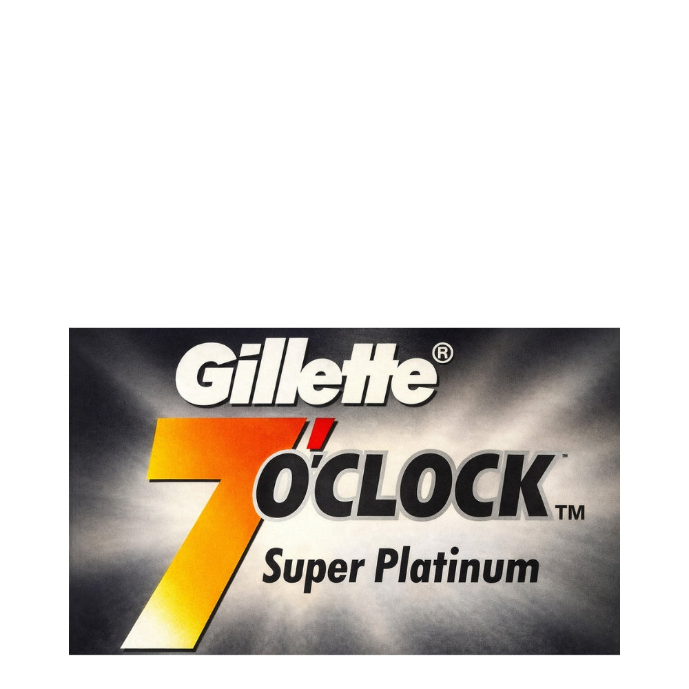 Lames de rasoir à double tranchant "7 O'Clock Super Platinum" (5 unités)