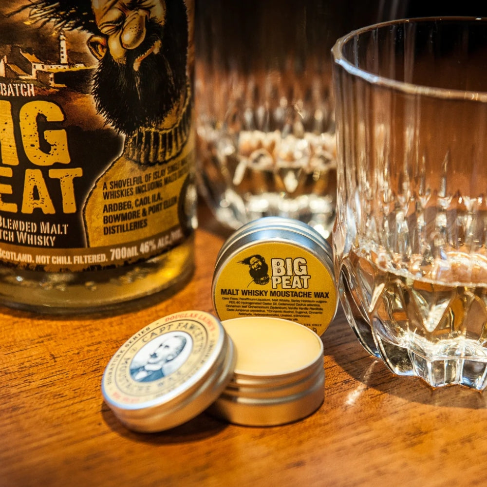 Big Peat Whisky Moustache Wax (15ml/0.5oz)