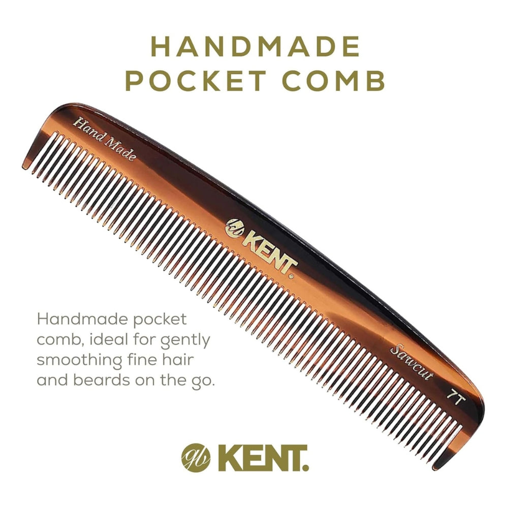 7T Pocket Comb, Fine (136mm/5.4")