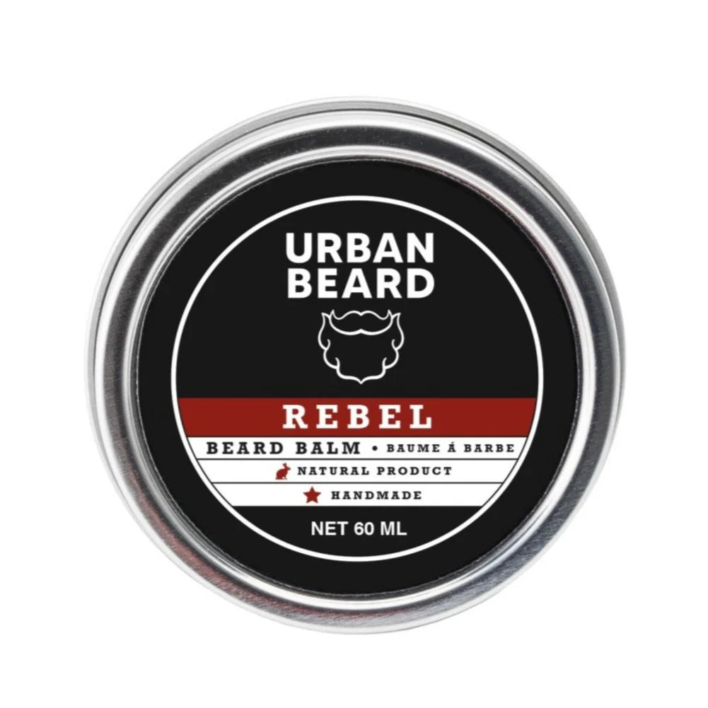 Baume à barbe "Rebel" sculpteur de barbe végétalien (60ml/2.0oz)