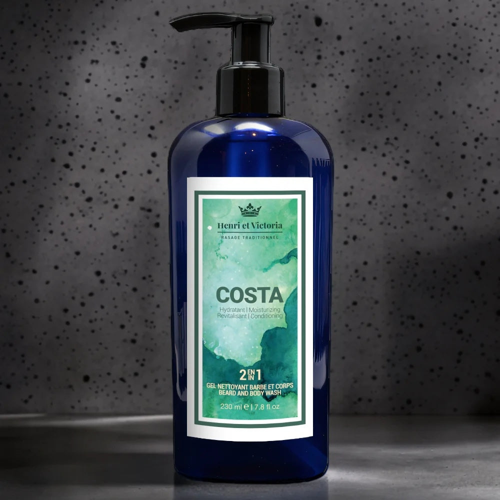 Costa 2 in 1 Beard and Body Wash (228g/8.0oz)