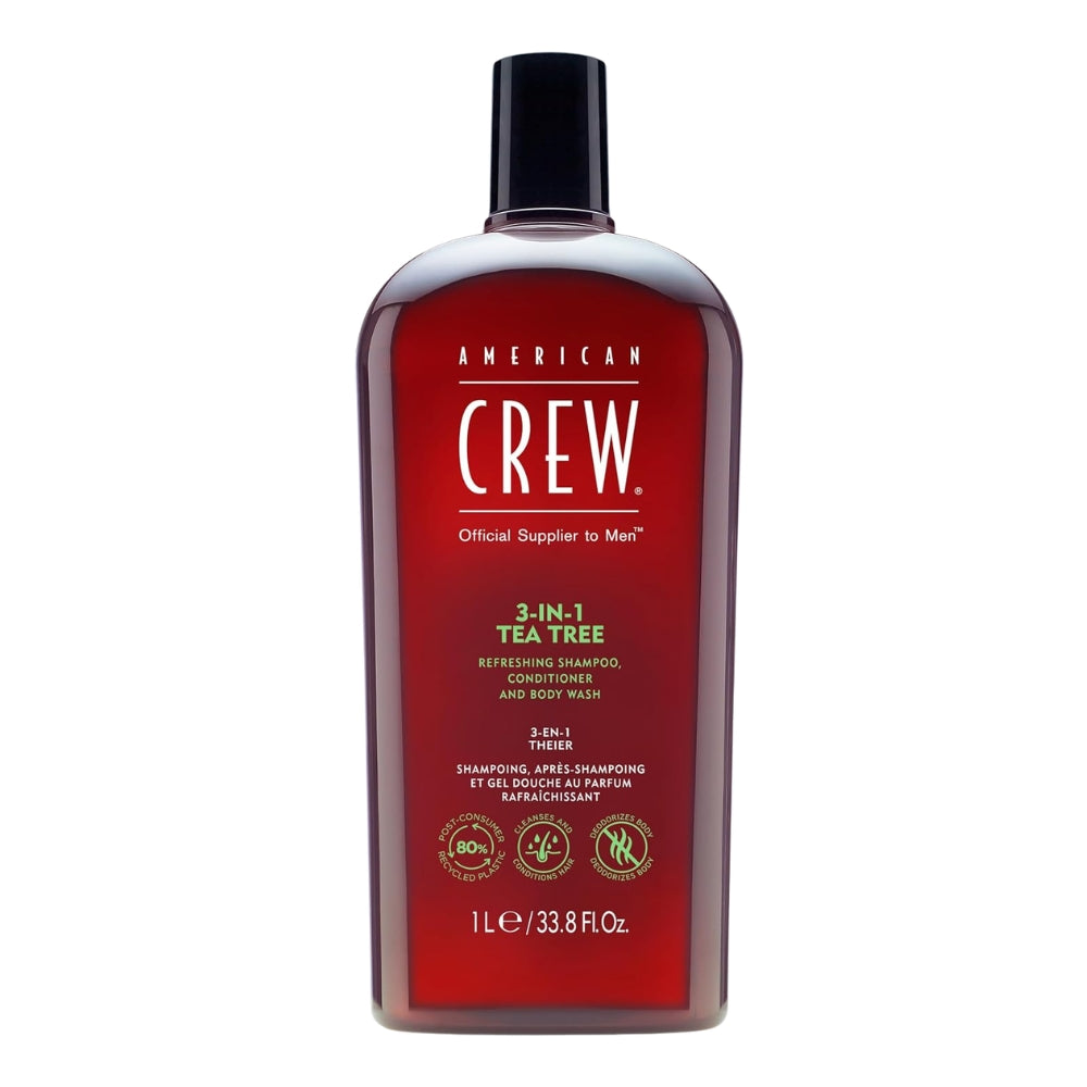 3 in 1 Tea Tree Shampoo, Conditioner & Body Wash