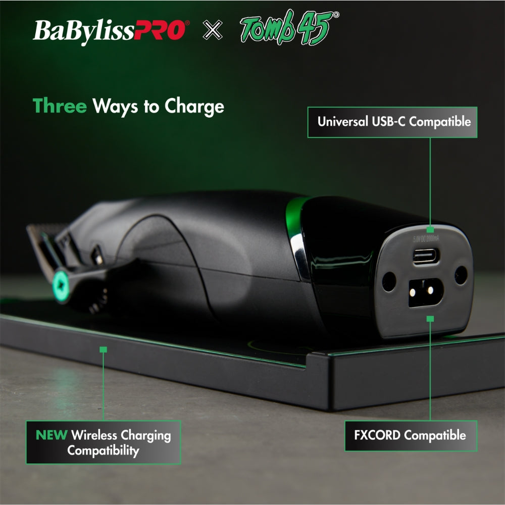 X Tomb 45 - FXT45C Wireless-Charging Clipper