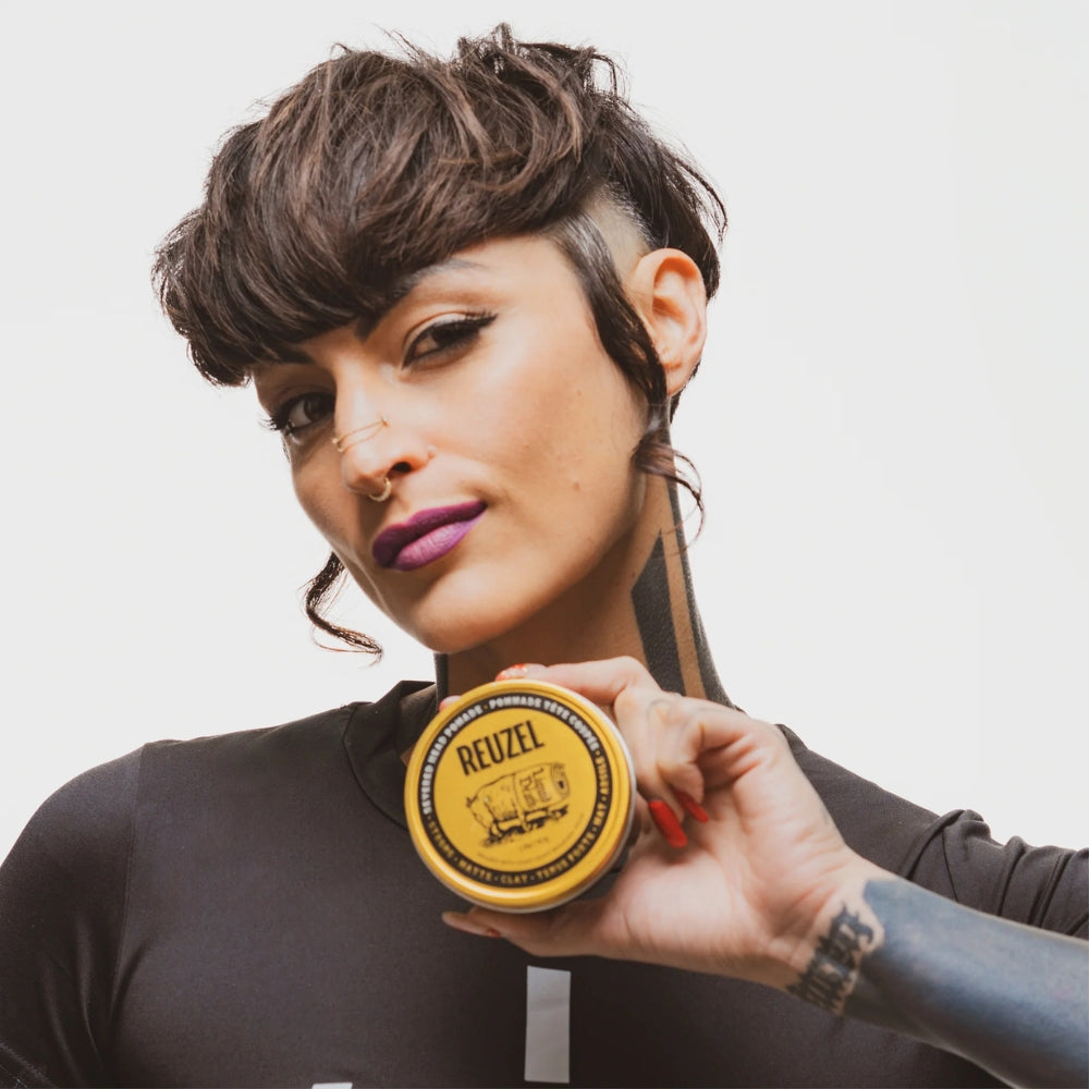 Pommade d'argile "Severed Head Pomade" - Tenue forte, fini mat (95.8g/3.38oz)