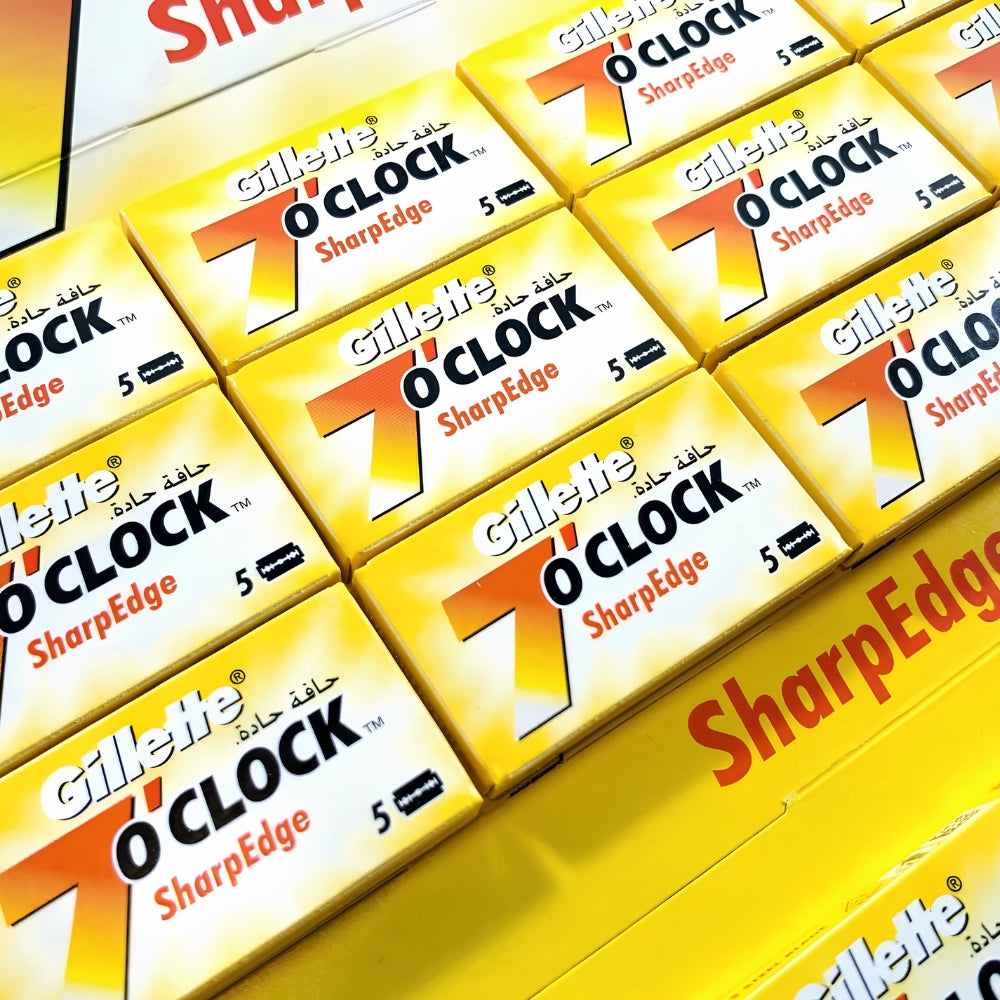 Lames de rasoir à double tranchant "7 O'Clock SharpEdge" (5 unités)