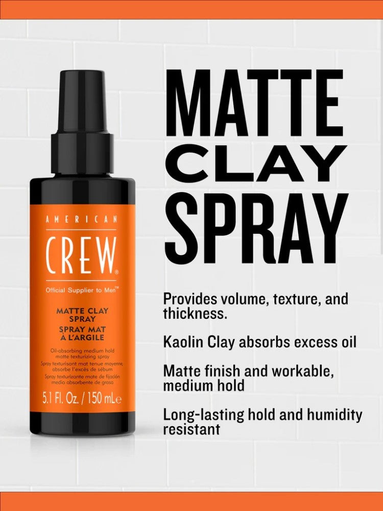 Vaporisateur d'argile "Matte Clay Spray" - Tenue moyenne et flexible, fini mate (150ml/5.1oz)