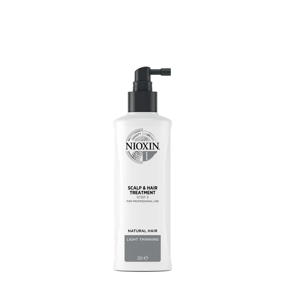 Traitement épaississant sans rinçage cheveux + cuir chevelu Système 1 - Pour cheveux naturels avec chute modérée