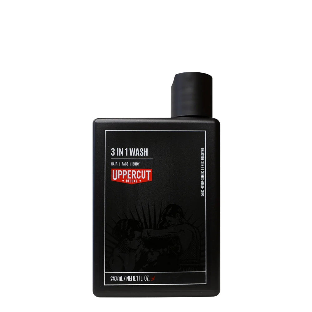 Uppercut Deluxe - 3-in-1 Styling &amp; 3 In 1 Powder &amp; Cleanser Duo (20g/0.7oz, 240ml/8.1oz)