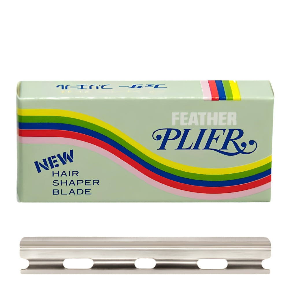 Lames de remplacement "Plier PLI‑20” en acier inoxydable pour rasoir Plier (20 lames)