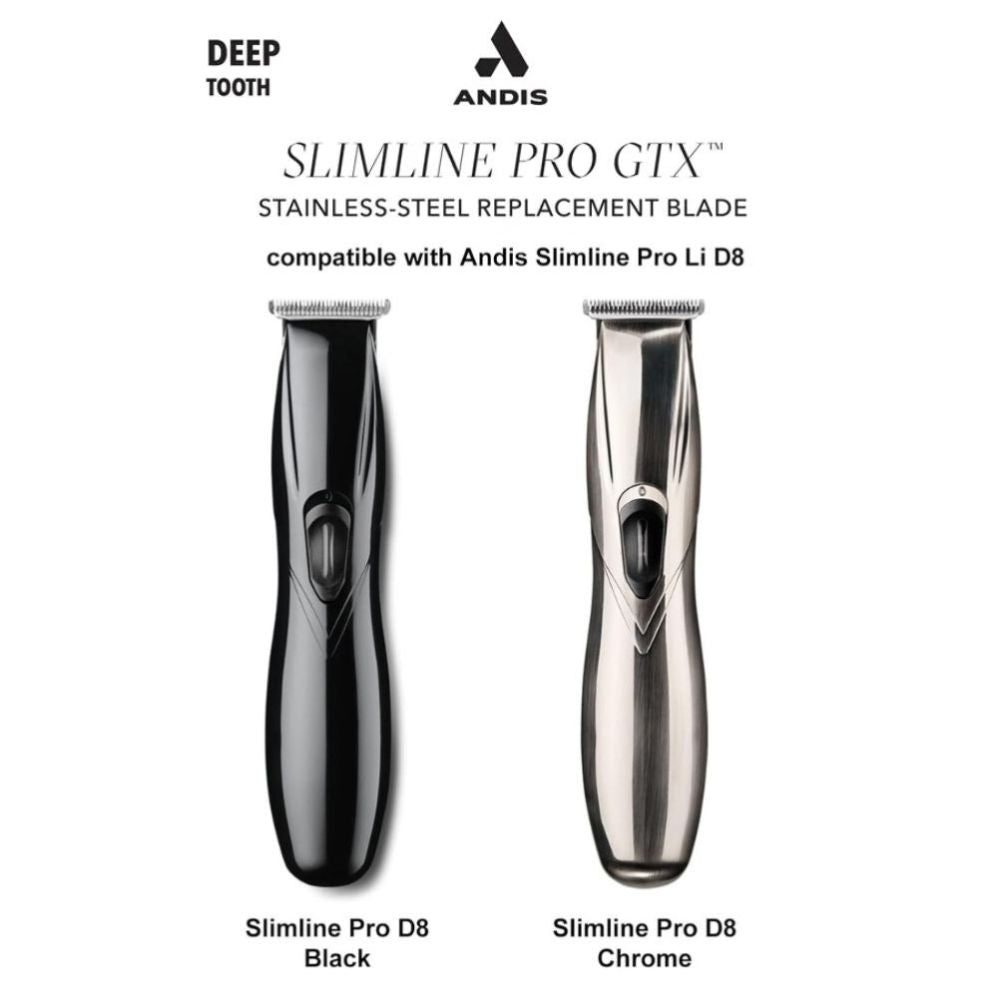 Lame de remplacement "SlimLine Pro GTX" acier inoxydable #32735 - Pour Modèle D8