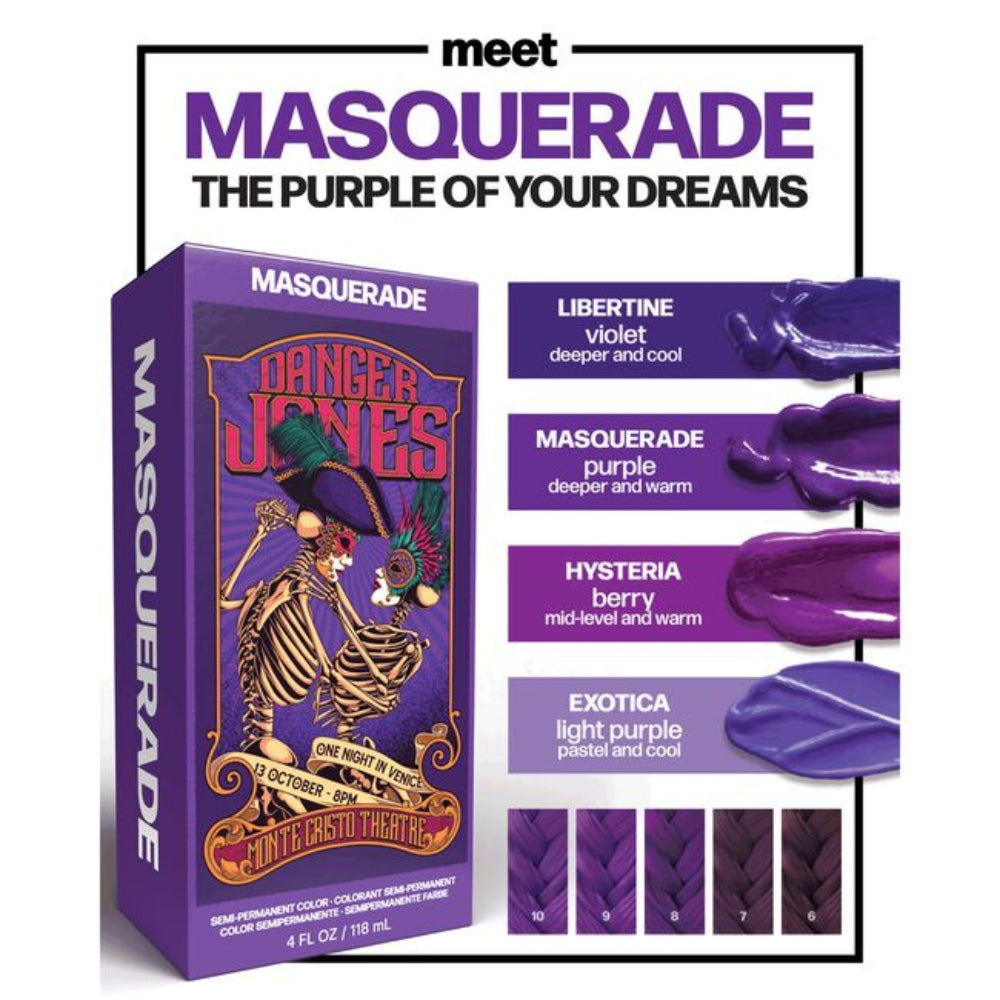 Masquerade Semi-Permanent Hair Color (118ml/4.0oz) - Purple